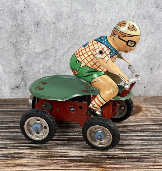 Clockwork Boy on Flying Dutchman Wind Up Toy
