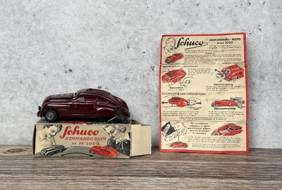 Schuco Kommando Anno 2000 Wind Up Toy Car