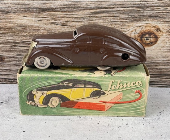 Schuco 1010 Wende Limousine Wind Up Toy Car