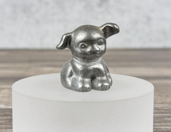 Griswold Hines Pup Aluminum Paperweight