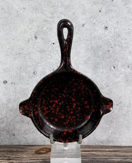 Wagner Enamel Cast Iron Mini Skillet Ashtray