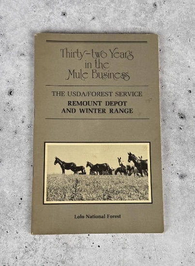 Thirty Two Years in the Mule Business