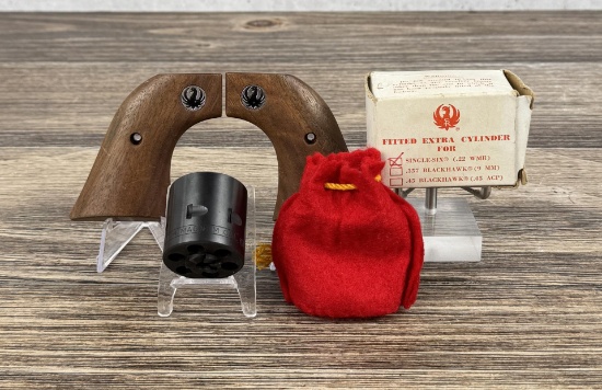 Ruger Single Six Grips and Magnum Cylinder
