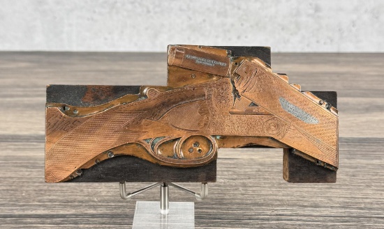 Boswell Shotgun Printing Block Plate