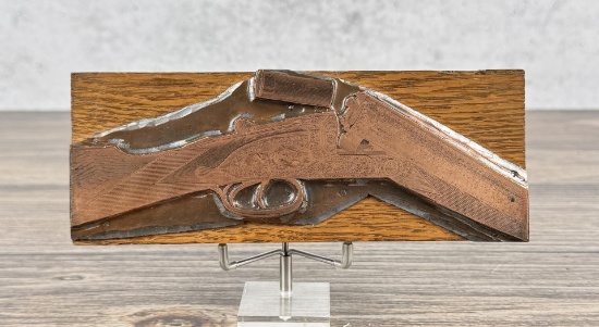 Boswell Shotgun Printing Block Plate