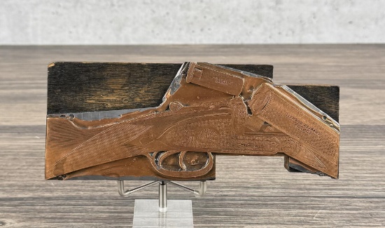 Boswell Shotgun Printing Block Plate