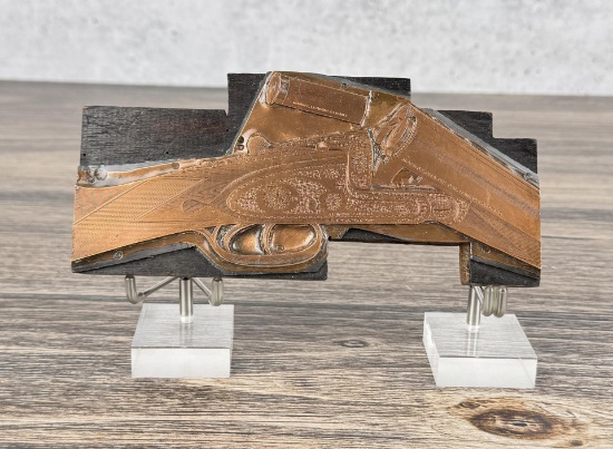 Boswell Shotgun Printing Block Plate