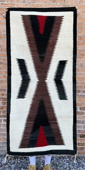 Navajo Indian Ganado Eye Dazzler Rug
