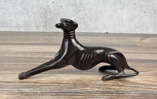 Greyhound Dog Bronze