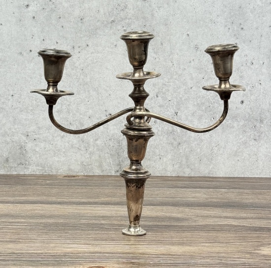 Weighted Sterling Silver Candlestick