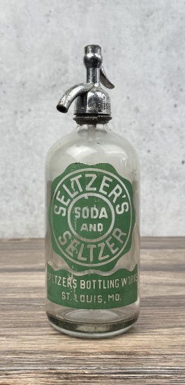 Seltzers Seltzer Saint Louis Missouri Bottle