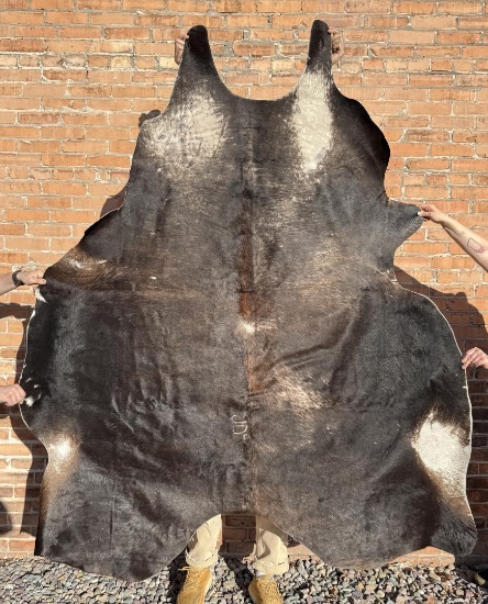 Tanned Brindle Steerhide Steer Bull Cow Rug