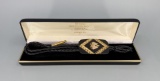 Thorpe Black Hills Gold 10K Gold Trim Bolo Tie