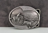 Montana Centennial Judith Basin Belt Buckle