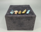 Zuni Carved Bear and Fox Fetishes