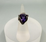 Sterling Silver Amethyst Ring