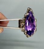 Sterling Silver Amethyst Ring