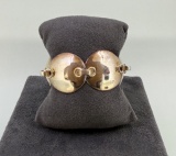 Robert Lee Morris Sterling Silver Disc Bracelet