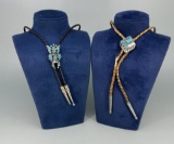 Grouping of Two Navajo Bolo Ties