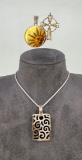 Grouping of Sterling Silver Necklace Pendants