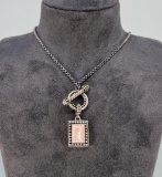Sterling Silver Mother of Pearl Necklace