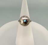 Navajo Sterling Silver Turquoise Ring