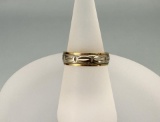 14K Gold Band Ring