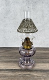 Purple Kerosene Finger Lamp