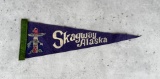 Skagway Alaska Felt Souvenir Pennant