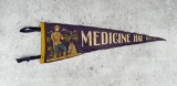 Medicine Hat Canada Felt Souvenir Pennant