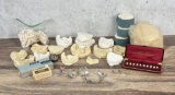 Collection of Antique Dental Molds Bridges