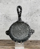 Wagner Ware Cast Iron Enamel Skillet Ashtray