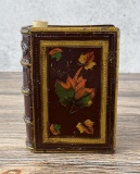 Redware Civil Rights Book Form Whiskey Flask