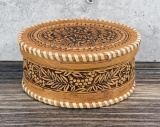 Russian Rowan Berry Birch Bark Box