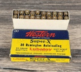 20 Rounds of .30 Rem Autoloading Rifle Ammo