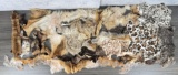 Collection of Assorted Fur Pelts for Crafts