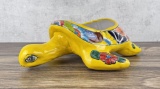 Talavera Mexican Pottery Turtle Planter