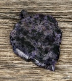 Charoite Carved Leaf