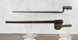 US Indian Wars Springfield Trapdoor Bayonet