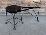 Antique Shoe Shine Stool