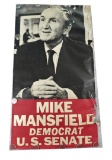 Mike Mansfield for Montana US Senate Poster