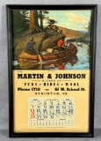 Martin & Johnson Fur Buyers Calendar