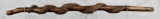 Antique Folk Art Carved Snake Walking Stick