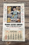 Wagner Leather Company Calendar California