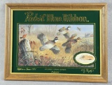 Pabst Blue Ribbon Beer Upland Birds Sign