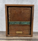 1852 Bible Oregon Pioneer Johnathan Dyer
