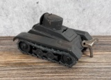 German Panzer Wind Up Tin Toy Tank