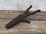 Eastlake Cast Iron Beetle Boot Jack