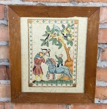 Codex Manesse Illuminated Page Print