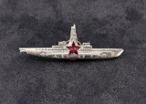 Russian Soviet Submarine Commander Badge